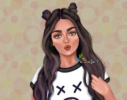 Parishadpz · girly m, bff drawings, digital art girl, girls cartoon art, tumblr,. ØµÙˆØ± M