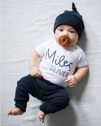 First Middle Name Bundle Boy Onesie Baby Boy Outfits Baby Boy