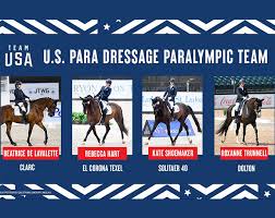 Mar 30, 2020 · the tokyo 2020 paralympic games have been rescheduled to take place between 24 august and 5 september 2021. U S Para Dressage Team For 2021 Tokyo Paralympics Announced