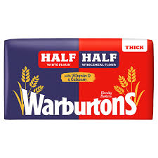 1 133 a month ago by. Warburtons Half White Half Wholemeal Thick 800g Half Half Bread Iceland Foods