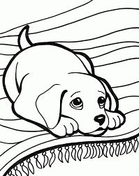 Easy dog coloring pages for kids learning colors with puppy. Cute Puppy Coloring Pages For Free Coloring Home