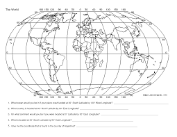 Students use latitude, longitude, and research on characteristics of different states and regions to solve a puzzle. Pin By Talisha Cabral On Homeschool Latitude And Longitude Map Map Worksheets World Map Latitude