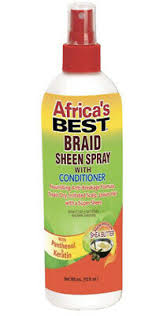 Start by crossing the right strand over the middle, and repeat with the left strand, grabbing new. Solidargroup Produits De Beaute Africa S Best Braid Sheen Spray With Conditioner 12oz