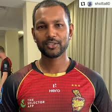 Denesh Ramdin wants you to join the #KnightClub, and win exciting rewards  ❤, Head to http://bit.ly/TKRKnightClub to know how!, #TKR #LandOfChampions  #PlayFightWinRepeat