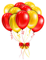 Clipart Transparent Background Png Birthday Cake Table Png Transparent Red Yellow Balloons Png Picture Clipart Yellow Balloons Balloons Birthday