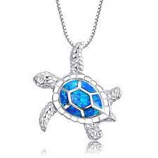 Save A Turtle Necklace Sterling Necklaces Turtle Pendant Necklace Turtle Necklace
