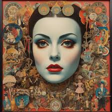 Prompt Wilma Becker- től: ink, painterly, encaustic, heavily textured,  scrapbook page, torn, burnt edges, stained and worn. lilac blossoms