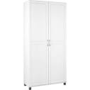 Systembuild utility storage cabinet white 7363401pcom 