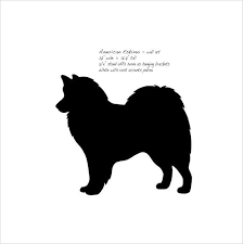 Black American Eskimo Dog American Eskimo Dog Wall Art 20 Wide Metal Wall Art White With Rust Accents Patina Canine Wall Art On E Dog Wall Art American Eskimo Dog American Eskimo