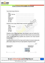 Surat kuasa pengambilan bpkb, surat kuasa pengambilan uang gaji pensiun, surat kuasa 087253049685. Contoh Surat Kuasa Pengambilan Ijazah Sarjana