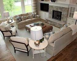 30 Relaxing Large Living Room Decorating Ideas Coodecor Living Room Arrangements Livingroom Layout Living Room Remodel