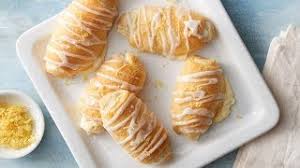 Lemon Cheesecake Crescent Roll Ups Pillsbury Recipe Youtube