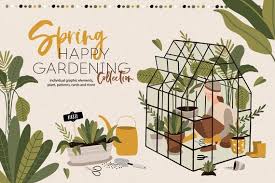 Gardening Garden Digital Clipart Clip Art Png Etsy In 2020 Graphic Illustration Graphic Illustration