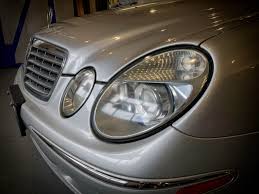 If the e320 has been driven for quite a while, it is likely that one of the parts that will wear out is its set of headlight bulbs. Headlight Refurbishing Mercedes E320 Cdi W211 Meister Werks Renton Auto Repair Renton Auto Service