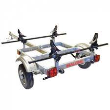 Malone Xtralight Single Kayak Trailer Package Kayak Trailer Kayaking Single Kayak