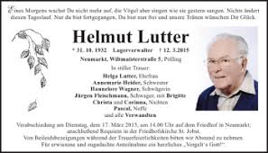Gedenkkerzen von Helmut Lutter