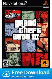 Download Grand Theft Auto Iii Playstation 2 Ps2 Isos Rom Grand Theft Auto 3 Grand Theft Auto Video Game Books