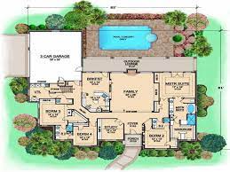 This open concept plan includes 3 bedrooms, 2 baths, a corner pantry, and an enclosed garage! Sims 3 4 Bedroom House Design Diseno Interior Monster House Plans House Floor Plans Floor Plan Design