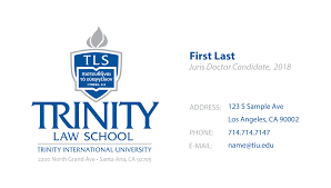 15% off with code dreamdetails. Student Business Cards Trinity Law School