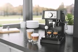 Unleash your inner barista while creating smooth drip coffee, traditional espresso or perfect cappuccinos at home. Buy De Longhi Stilosa Manual Espresso Machine Latte Cappuccino Maker 15 Bar Pump Pressure Manual Milk Frother Steam Wand Black Stainless Ec260bk Online In Taiwan B08c96bg9h