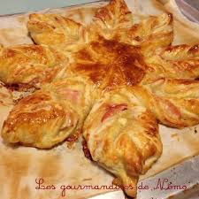 Etoile Feuilletee Bacon Comte Recettes De Cuisine Recette Feuillete Recette