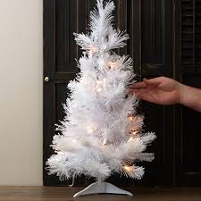 Don't get your tinsel in a tangle! Pre Lit White Iridescent Tabletop Christmas Tree Trees And Toppers Christmas And Winter Holiday Crafts Factory Direct Craft