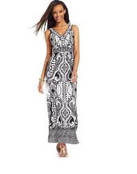 Black And White Women S Clothing Store Style Co Beaded Neck Printed Maxi Dress Women Black White Free Shipping Styleco With Images Buy Maxi Dresses Online Shop Maxi Dresses Maxi Dress