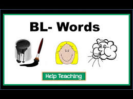 Consonant blends (also called consonant clusters) are groups of two or three consonants in words grab, grace, graceful, gracious, grad, grade, gradual, graduate, graffiti, graft, graham, grain, gram digraphs and blends spelling word questions. Bl Words Blends Phonics Lesson For Kids Youtube