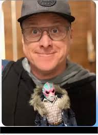 little alien coming out of the closet or soil