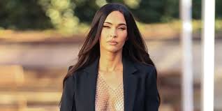 Check out her 10 hottest pics of all time. Megan Fox Wears Open Blazer And No Shirt Out