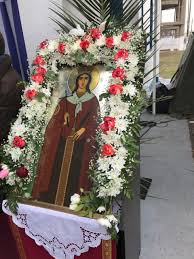 Η αγία παρασκευή βοηθά να λυθούν οι συζυγικές έριδες και προστριβές. H Agia Barbara Swzei To Pyroboliko I M Larishs Tyrnaboy