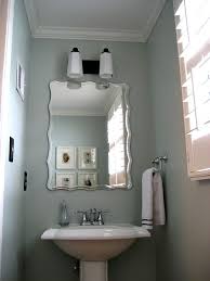 We love this bathroom from charlie interior design that features a tiled floor and wall with gray and white tiles that are just different enough to create delineation. Ace Hardware Cabinet Door And Trim Paint Small Half Bath Door And Trim Paint Simple Bathroom Decor
