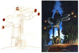 Easy, step by step how to draw realistic drawing tutorials for kids. What Children S Drawings Would Look Like If They Were Painted Realistically