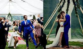 At the wedding, maren wore a short white gown inspired by her mother's wedding back in the days. Maren Morris And Her New Hubby Rocked Their Wedding Style
