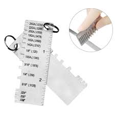 Convert gauges, bwg, usg to inches and millimeters. Wire Gauge Thickness Measuring Tool Wire Sheet Metal Gage Measurement Plate Price In India Buy Wire Gauge Thickness Measuring Tool Wire Sheet Metal Gage Measurement Plate Online On Snapdeal