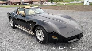 1980 Black Corvette Doeskin Leather Interior For Sale Black Corvette Corvette Hobby Cars