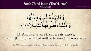 Emotional quran tilawat | hal ata alal insani hinu | यह क़ुरान की तिलावत सुनकर दिल को सुकून मिल जायेगा |about this. Quran 76 Surat Al Insan The Human Arabic And English Translation Youtube