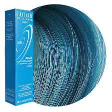 Aqua Blue Color Brilliance Brights Semi Permanent Hair Color By Ion Demi Semi Permanent Hair Color Ion Color Brilliance Boys Colored Hair Semi Permanent Hair Color