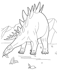 The stegosaurus was the dinosaur with the smallest brain, a. Stegosaurus Coloring Page 1001coloring Com