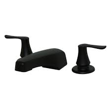 Insert the faucet through the three holes in the tub surround. Empire Mobile Home Garden Tub Faucet Matte Black Finish