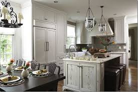 Maybe you would like to learn more about one of these? Distressed Kitchen Island Transitional Kitchen Dana Wolter Interiors