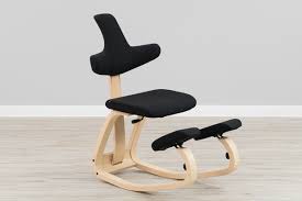 The frame is steel, the upholstery is black faux mesh leather, and the padding is double thick. 10 Best Kneeling Chairs For 2021