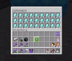 An ore drops a single diamond. I Finally Reached A Full Shulker Box Of Diamonds In My Survival World 1728 Diamonds R Minecraft