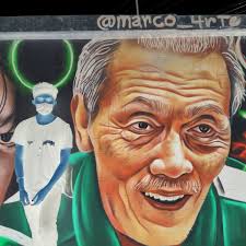 El resultado de este mural pintado en...