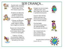 Ser criança é ter um sonho de crescer um dia e ser alguém normal ser criança é ser esperto, falar tudo aberto e não pensar no mal ser criança é ser livre, correr pelas ruas jogar futebol minha alma é uma criança minha esperança é um mundo melhor sou criança. Ser Crianca Aprender Brincando