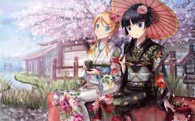 We hope you enjoy our growing collection of hd images to use as a background or home screen for your smartphone please contact us if you want to publish an anime kimono wallpaper on our site. 14 Stunning Anime Kimono Wallpaper Pics Anime Wallpapers