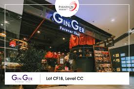 Whenever we shop or dine in paradigm mall, we never failed to stop by at this little gelato place called cielo dolci which is next to a pet store.their gelato is smooth and so,so creamy. Ginger Forever Thai Has Paradigm Mall Petaling Jaya Facebook