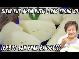 Resep mudah gulai daun pakis terenak. Bikin Apem Putih Phak Tong Ko Yang Enak Dan Lembut Sangat Mudah Youtube