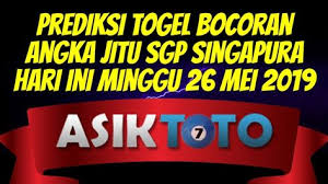 Prediksi Togel Bocoran Angka Jitu Sgp Singapura Hari Ini Minggu 26 Mei 2019 Sydney Singapura 17 Mei