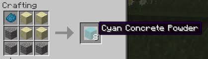 In Minecraft What Can I Make With Sand Quora This is the minecraft crafting recipe for gray concrete powder. in minecraft what can i make with sand